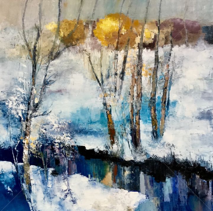 Lumieres d'hiver 80X80